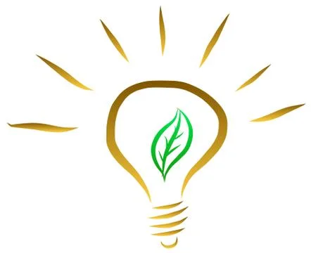 Sketch of light bulb  vector Stock Illustration