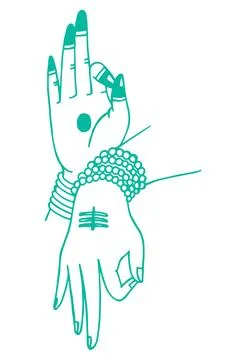 Sketch of Lord Shiva design elements outline editable illustration イラスト素材