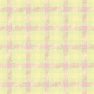Sketch texture check pattern, 50s textile fabric seamless. Grid vector plai.. Stock Illustration