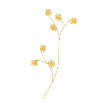 Sketch of a tree leaf icon Vector Illustrazione stock