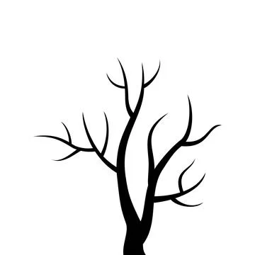 Sketch tree Foto stock