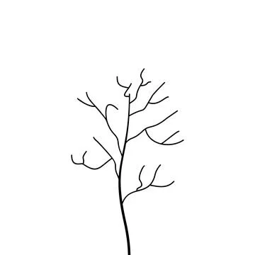 Sketch tree Stock Photos