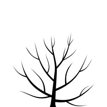 Sketch tree Stock Photos