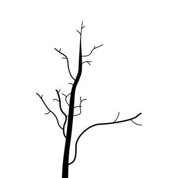 Sketch tree Foto stock