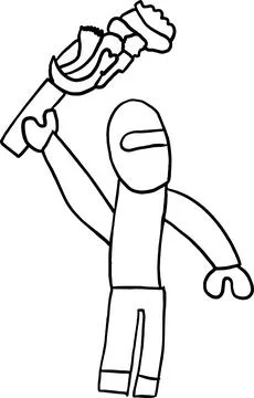 Sketch5 Vector Illustration Stock Illustration