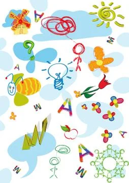 SketchBook Stock Illustration