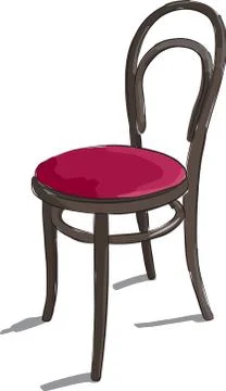 Sketched Chair Stock Illustration