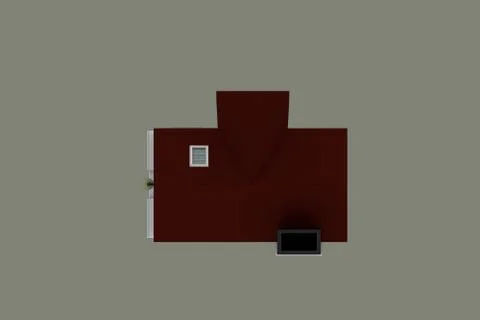 Sketched house Stock Illustration