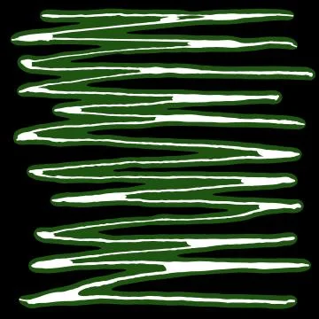 Sketched Wavy Stripes Pattern Stock Illustration