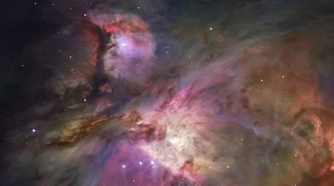 Sketches in space. A planetary nebula. Space panorama Vidéo gratuite 47161060