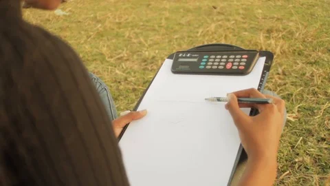 Sketching Stock Footage 97103465