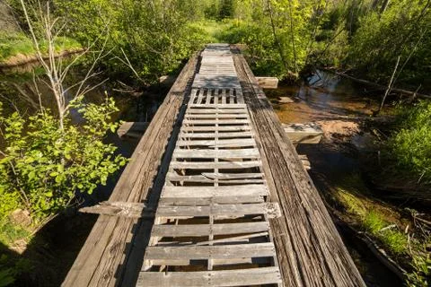Sketchy bridge Stock Photos