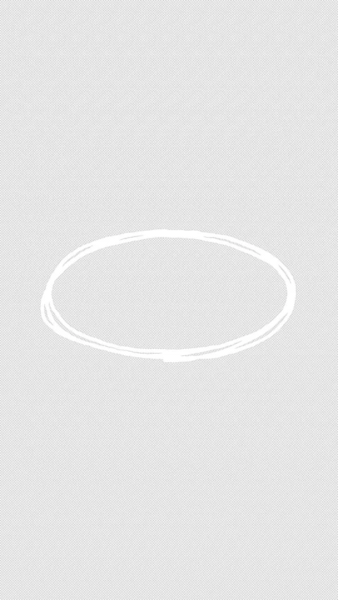 Sketchy Hand Drawn Oval Circle Animation on Transparent Background 스톡 동영상 337534457