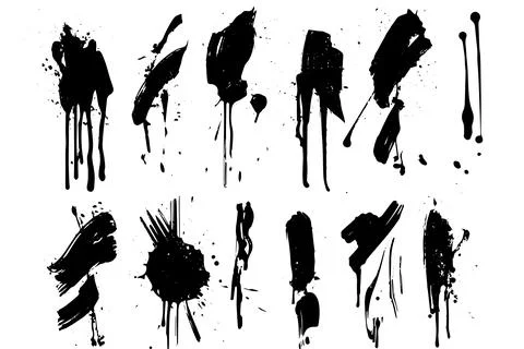 Sketchy Scribbles: A Diverse Vector Collection for Creative Designs. Ink Scratch Stock Illustration