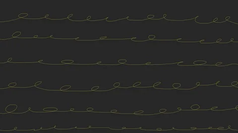 Sketchy script animation. Scribble doodles - seamless pattern loop. Stock Footage 91410205