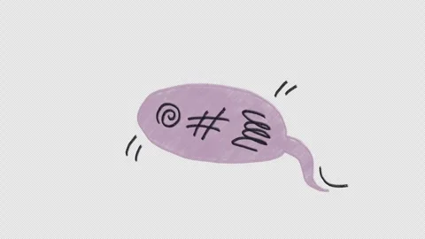 Sketchy Speech Bubbles Stock Footage 304810914