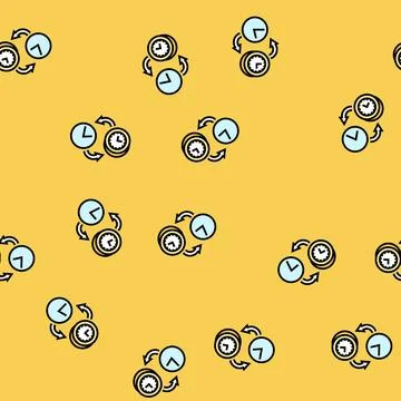 Skeuomorphism ux ui design vector seamless pattern 스톡 일러스트