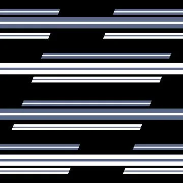 Skew Stripes Seamless Pattern Design Stock Illustration