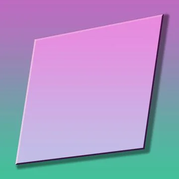 Skewed Border Stock Illustration