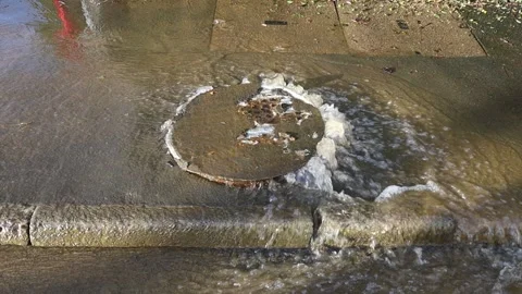 Skewen Floods 動画素材 240193689