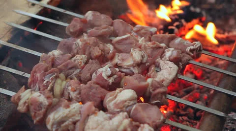 Skewer Stock Footage 24611335