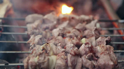 Skewer Stock Footage 24612187