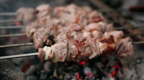 Skewer Stock Footage 24612488