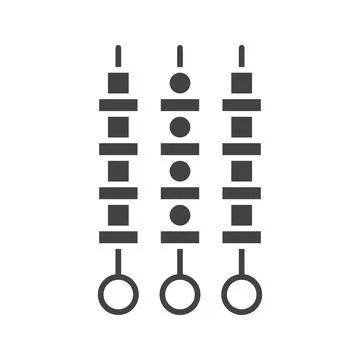 Skewer Icon Image. Stock Illustration