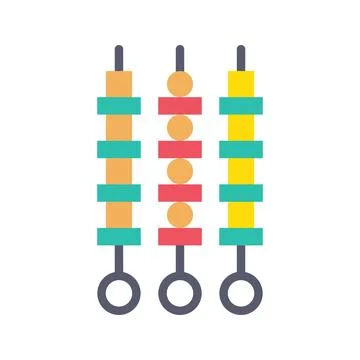 Skewer Icon Image. Illustrazione stock