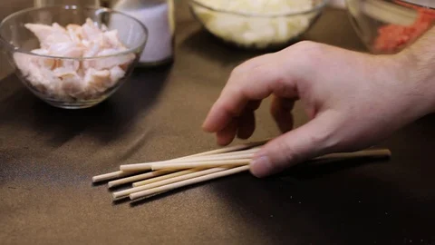 Skewers Stock Footage 103984827