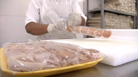 Skewers of meat Stock Footage 855037