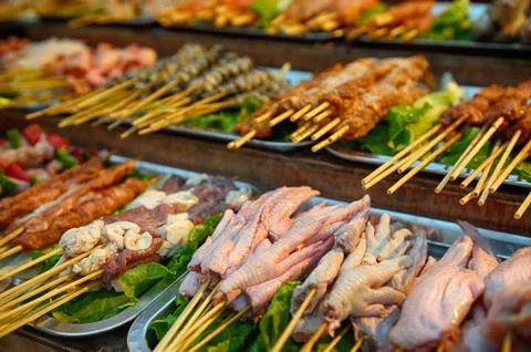 Skewers Stock Photos