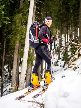 Ski alper Stock Photos