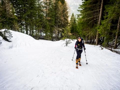Ski alper Stock Photos