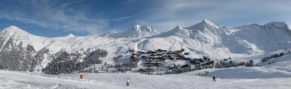 Ski area Stock Photos