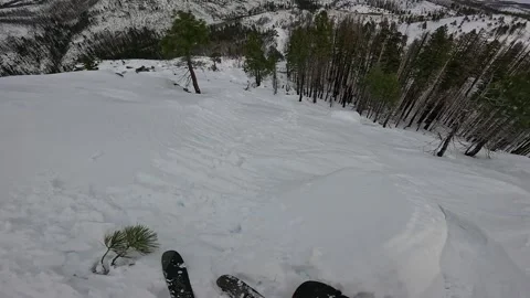 Ski Base Jump at Lover's Leap, Lovers Leap, California, USA - 13 Jan 2026 Stock Footage 326492321
