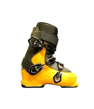 Ski boot 스톡 사진