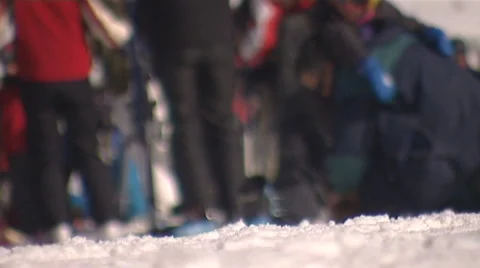 Ski boots Stockbeeldmateriaal 1848687