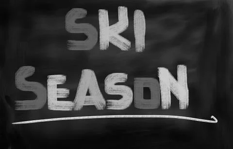 Ski Concept Stock Illustration