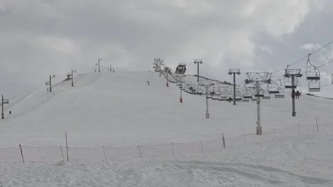 Ski Course 2 Video stock 309146195