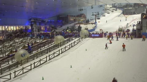Ski Dubai Timelapse Stock Footage 239501089