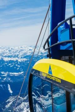 Ski elevator at ski resort 写真素材