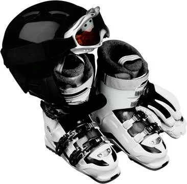 Ski Equipment - Isolated Stock Photos