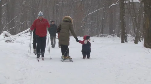 Ski Stock Footage 1195029