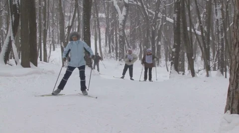 Ski Stock Footage 1200850