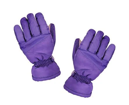 Ski gloves 스톡 사진