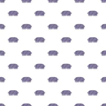 Ski goggles protective eyewear seamless pattern background 스톡 일러스트