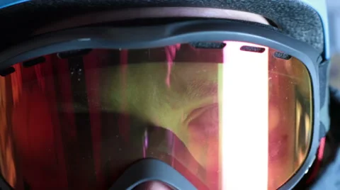 Ski Googles Stock Footage 40669189