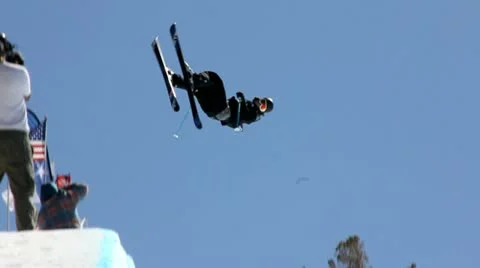 SKI JUMPER 4 Stock Footage 10809829