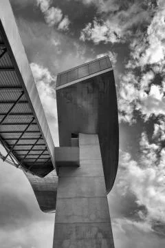 Ski Jumping Station Stock Photos